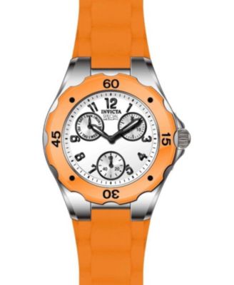 Women's 18792 Angel Quartz Chronograph White Dial Watch