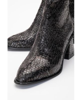 Nina Snakeskin Bootie (Women