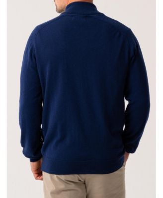 Men's Cashmere Quatre Zip Sweater