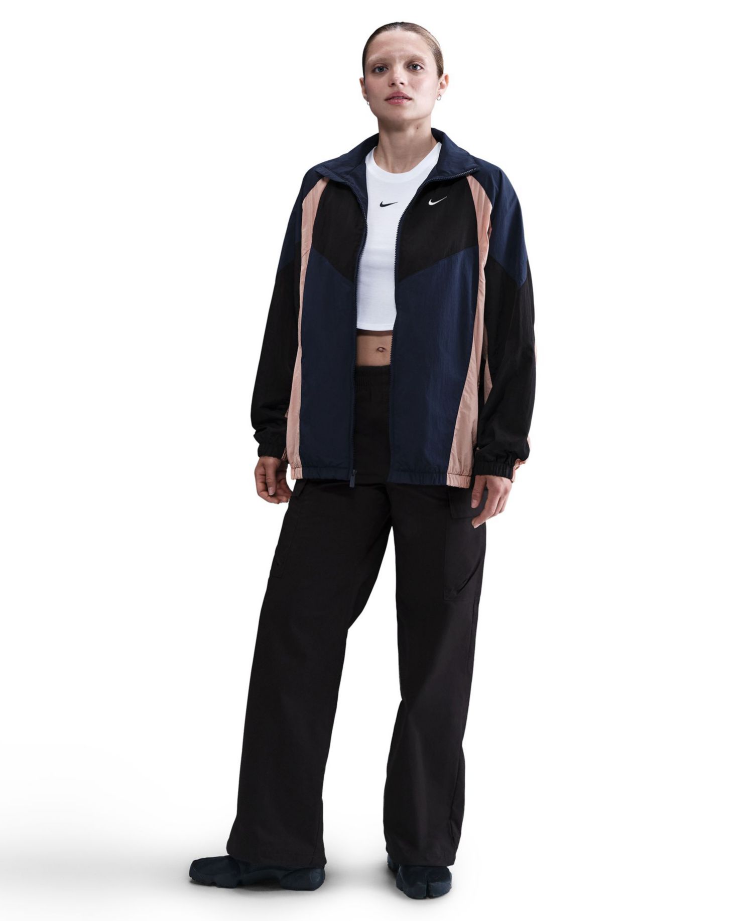 Women's Sportswear Colorblocked Oversized Track Jacket