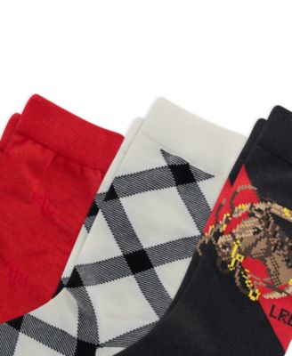 Women's 3-Pack Horse Crew Socks