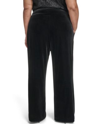 Plus Size Wide Leg Pants