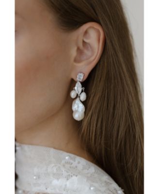 Astoria Freshwater Pearl Drop Earrings
