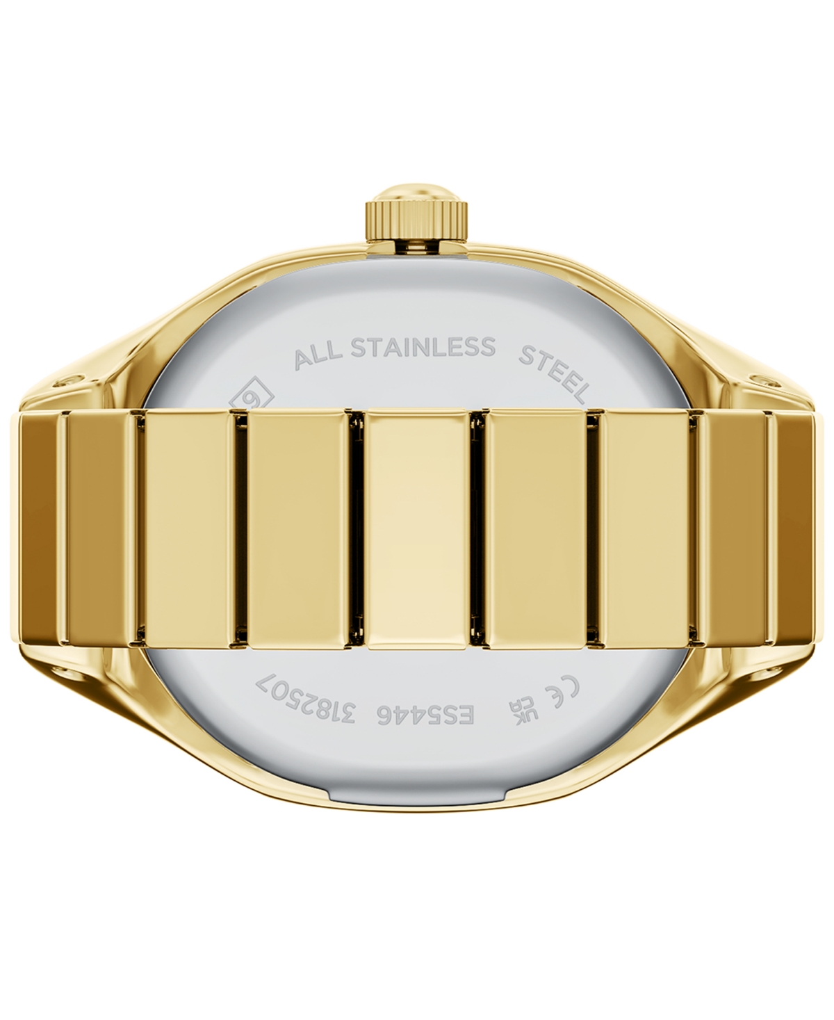 Fossil Women's Harlow Watch Ring Two-Hand Gold-Tone Stainless Steel Watch, 16mm