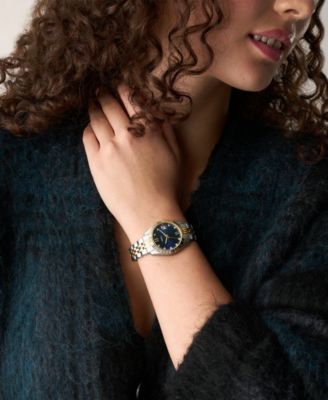 Women's Scarlette Three-Hand Two-Tone Stainless Steel Watch, 32mm