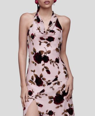 Women's Cowl Neck Maxi Dress