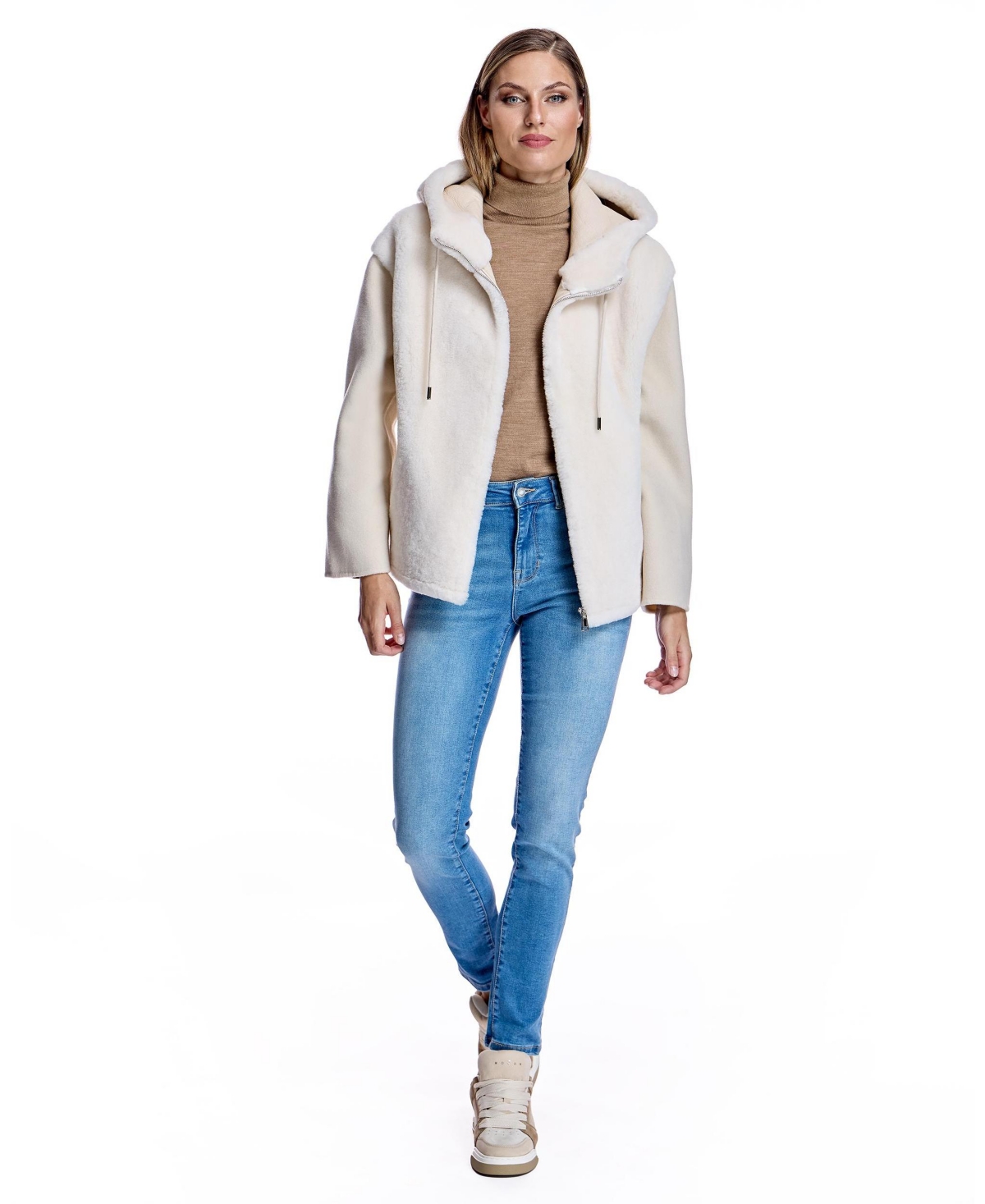 Julia & Stella by Maximilian Women's Hooded Jacket