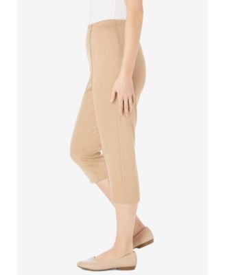 Women's Within The Hassle-Free Soft Knit Capri