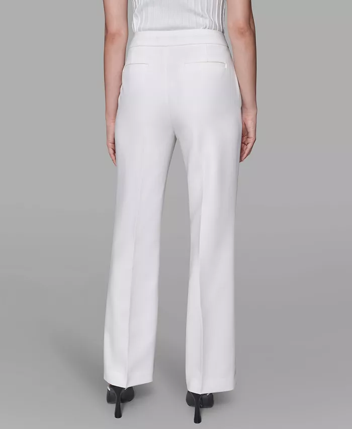 Women's Invisible Zipper Wide-Leg Ankle Pants - thumbnail 10