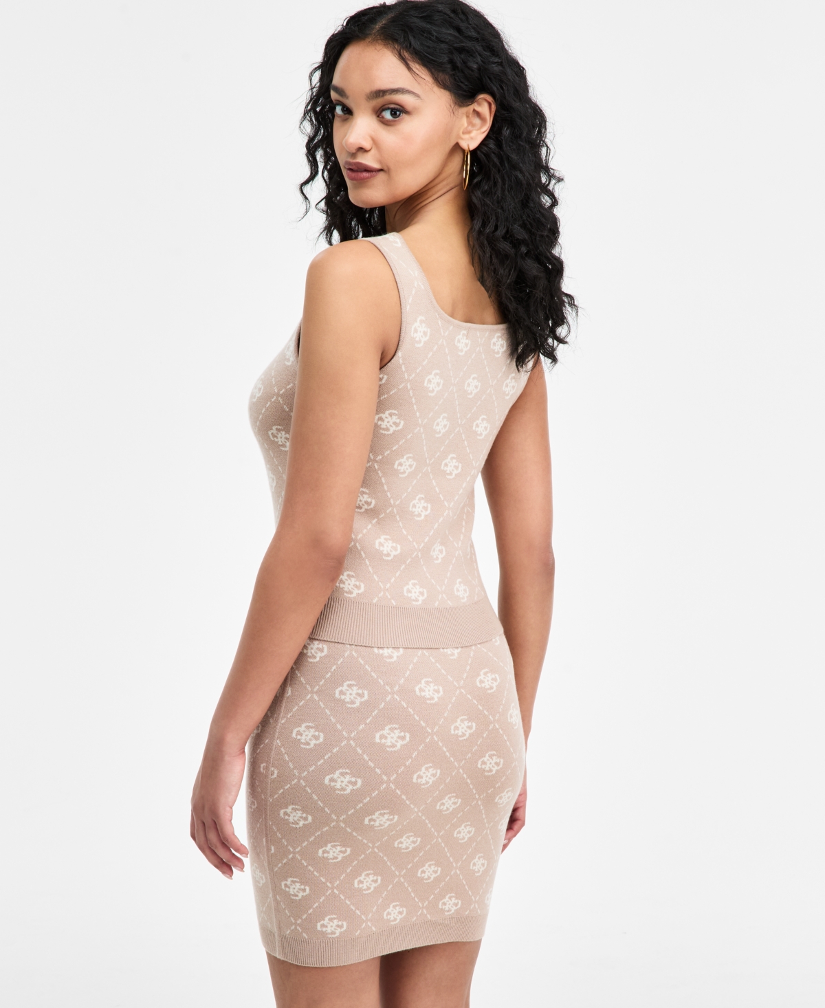 Guess Women's Sarah Bralette Sleeveless Sweater In Neutral