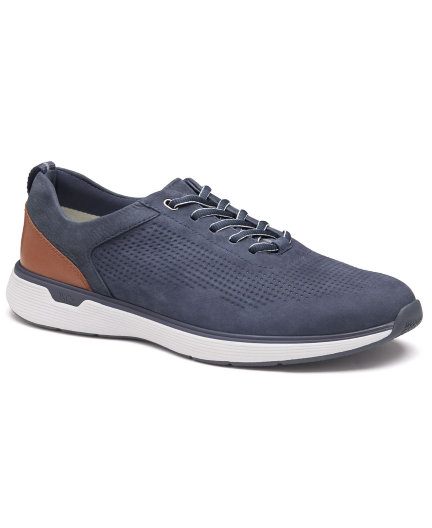 Men's Nubuck Round Toe Sneakers