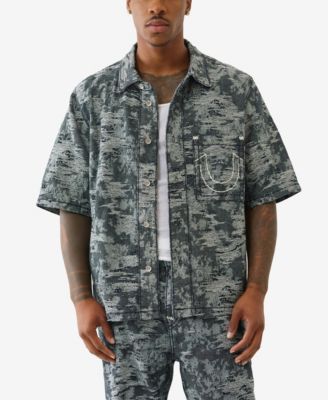 True Religion - Men's Super Oversized Short-Sleeve Shirt