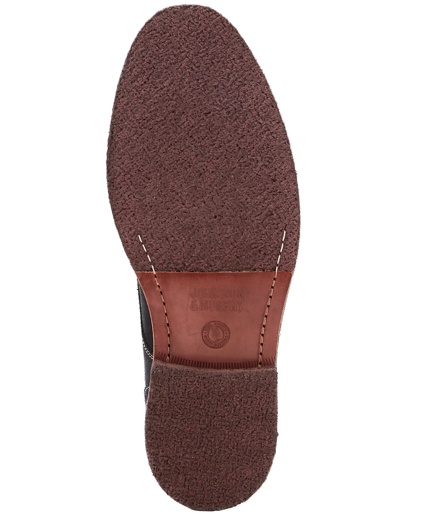 Обувь Johnston & Murphy Men's Calder Wingtip Round Toe Casual Shoes, цвет: Тёмно-синий замшевый — фото 5