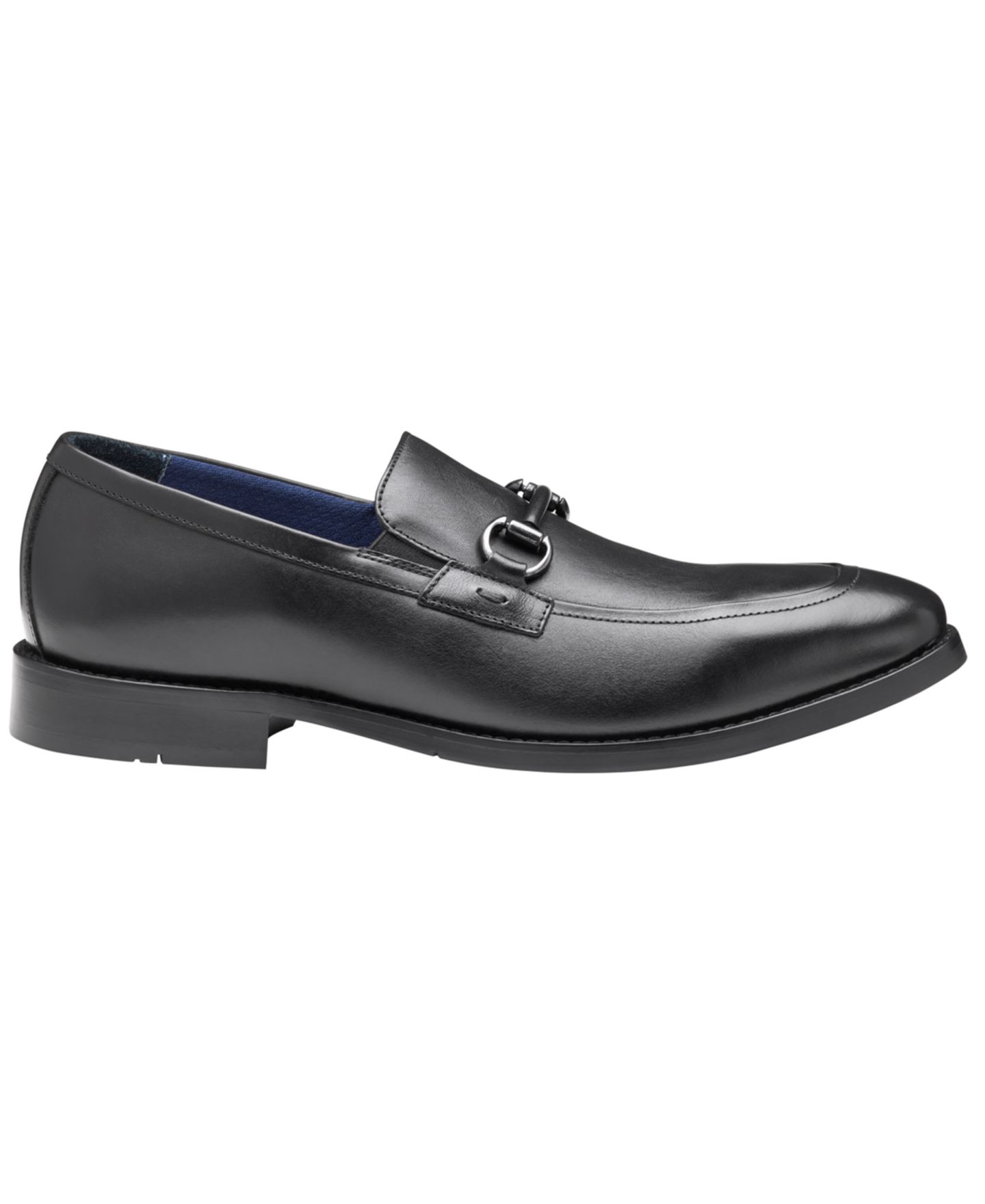 Обувь Johnston & Murphy Men's Landry Bit Round Toe Dress Shoes, цвет: Чёрный — фото 2