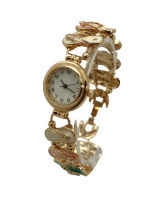 Gold Flip Flops Theme Women Watch