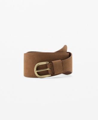MANGO - Women's Suede Obi Belt