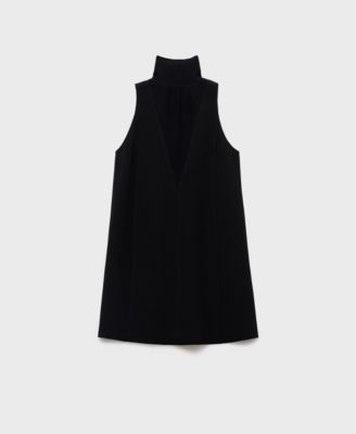 Women's Bow Cut-Out Detail Short Dress