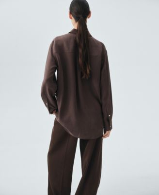 Women's Selection Silk Oversized Shirt