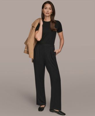 Women's Pleated Pull-On Pants