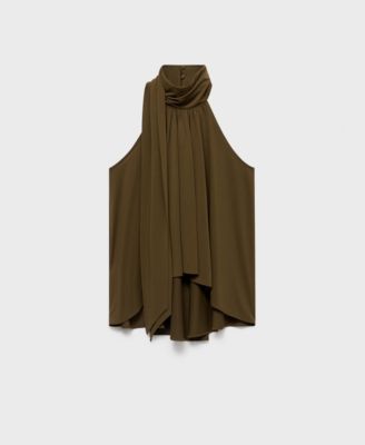 Women's Halter Bow Top