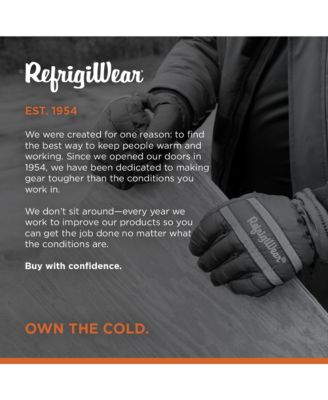 Men's ChillBreaker Glove - Insulated Cold Weather Work Gloves, -10°F Protection, Durable Synthetic Leather, Warm Fleece Lining, Enhanced Grip