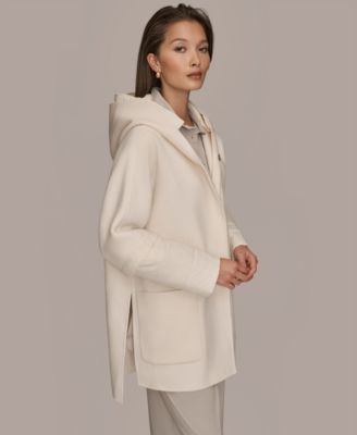 Women's Button Front Cape Coat