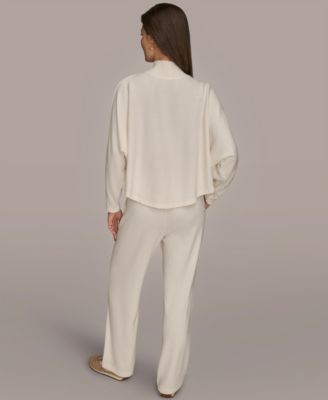 Women's Mock Neck Crop Top