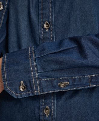 Women's Long Sleeve Denim Shirt