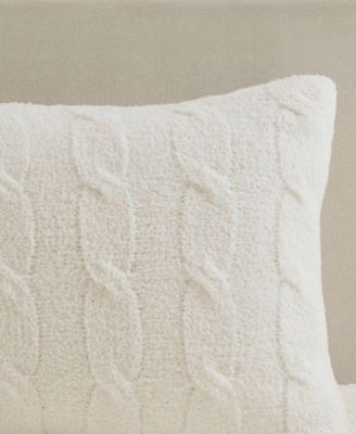 	Textured Knit Chenille 3-Pc. Comforter Set, Full/Queen