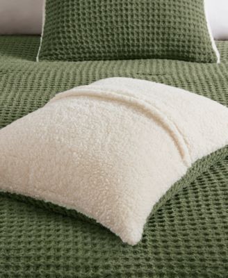 	Textured Knit Chenille 3-Pc. Comforter Set, Full/Queen