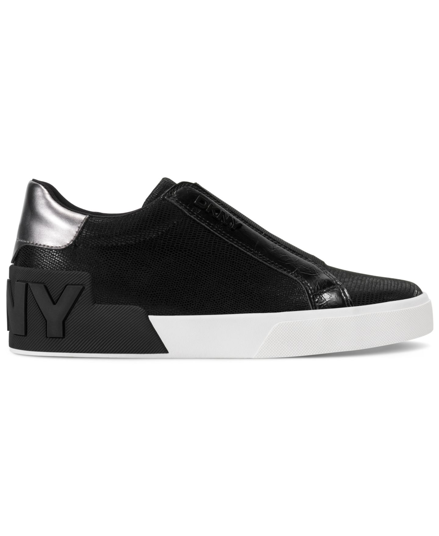 Женские кроссовки DKNY Mindi Slip-On, цвет: Чёрный — фото 2
