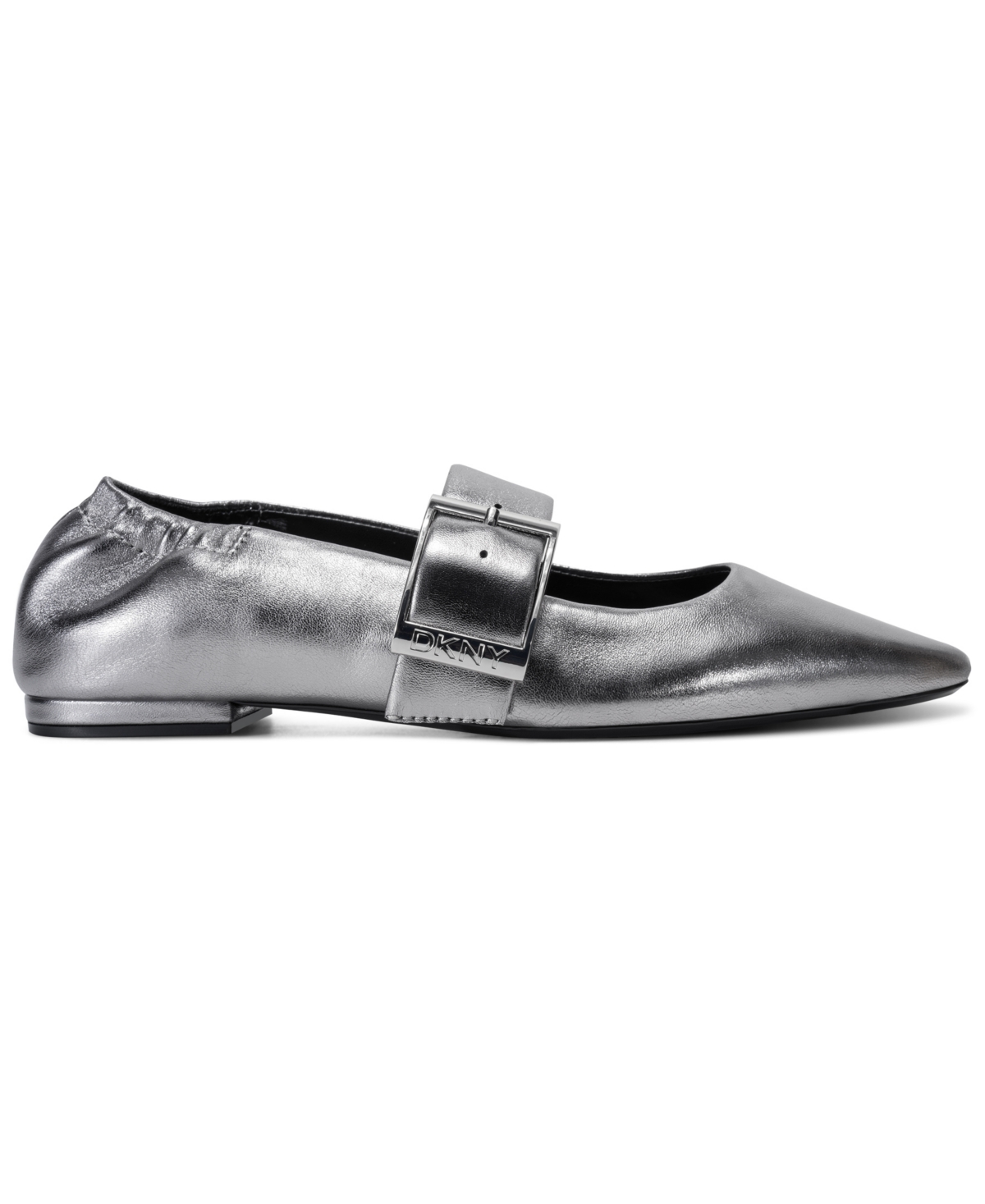 Dkny Women's Cormic Flat W/ Buckle In Gray