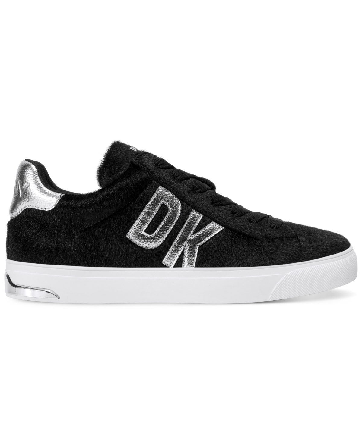 Dkny Abeni Platform Low Top Sneakers In Black