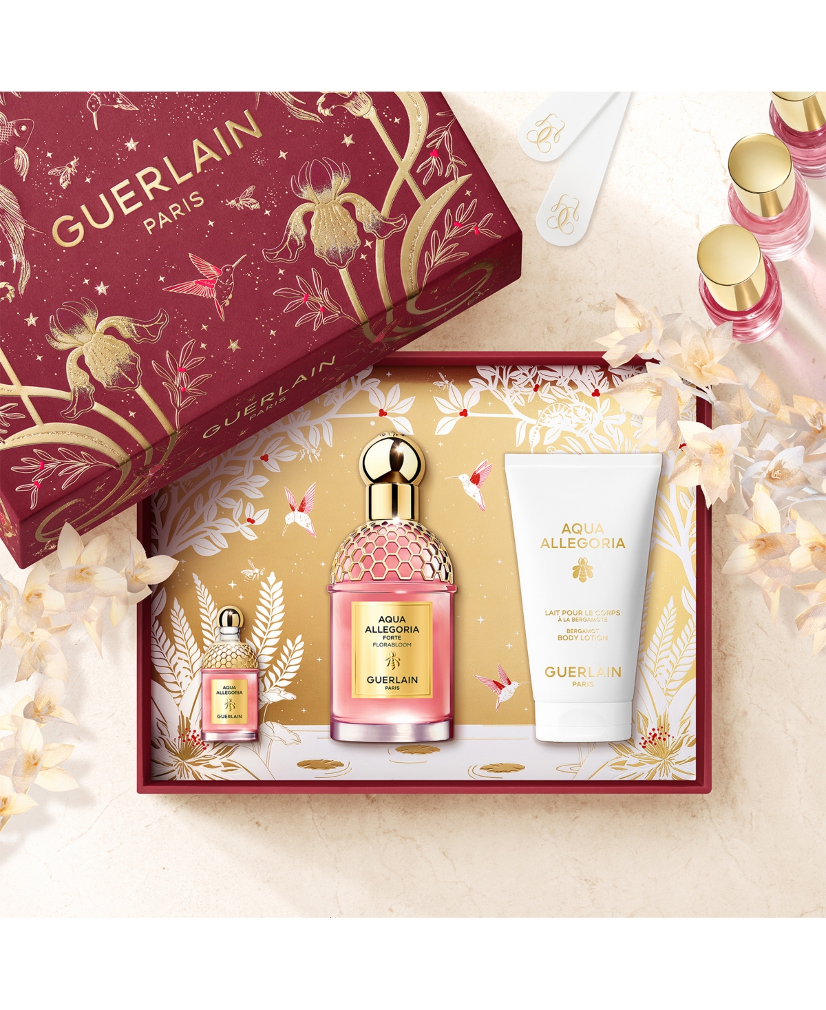 Guerlain Aqua Allegoria 3-Pc. Florabloom Forte Eau De Parfum Gift Set