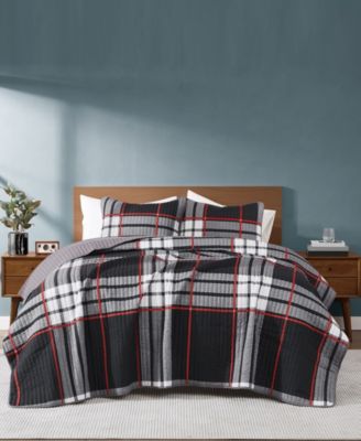 Danbury Plaid 3-Pc. Quilt Set, Full/Queen