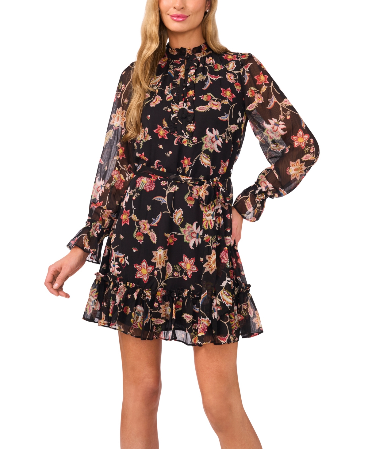 Cece Regular Fit Dress In Black