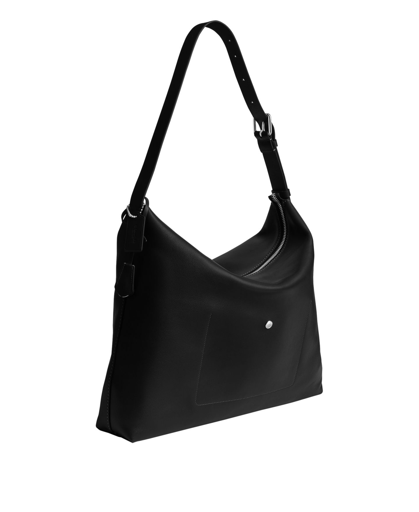 Сумка COACH Mott Zip-Top Messenger, цвет: Чёрный — фото 5