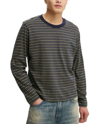 Men's Cropped Fit Long-Sleeve T-Shirt