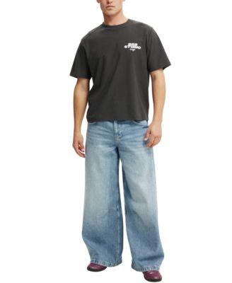 Men's Cropped Fit Graphic T-Shirt