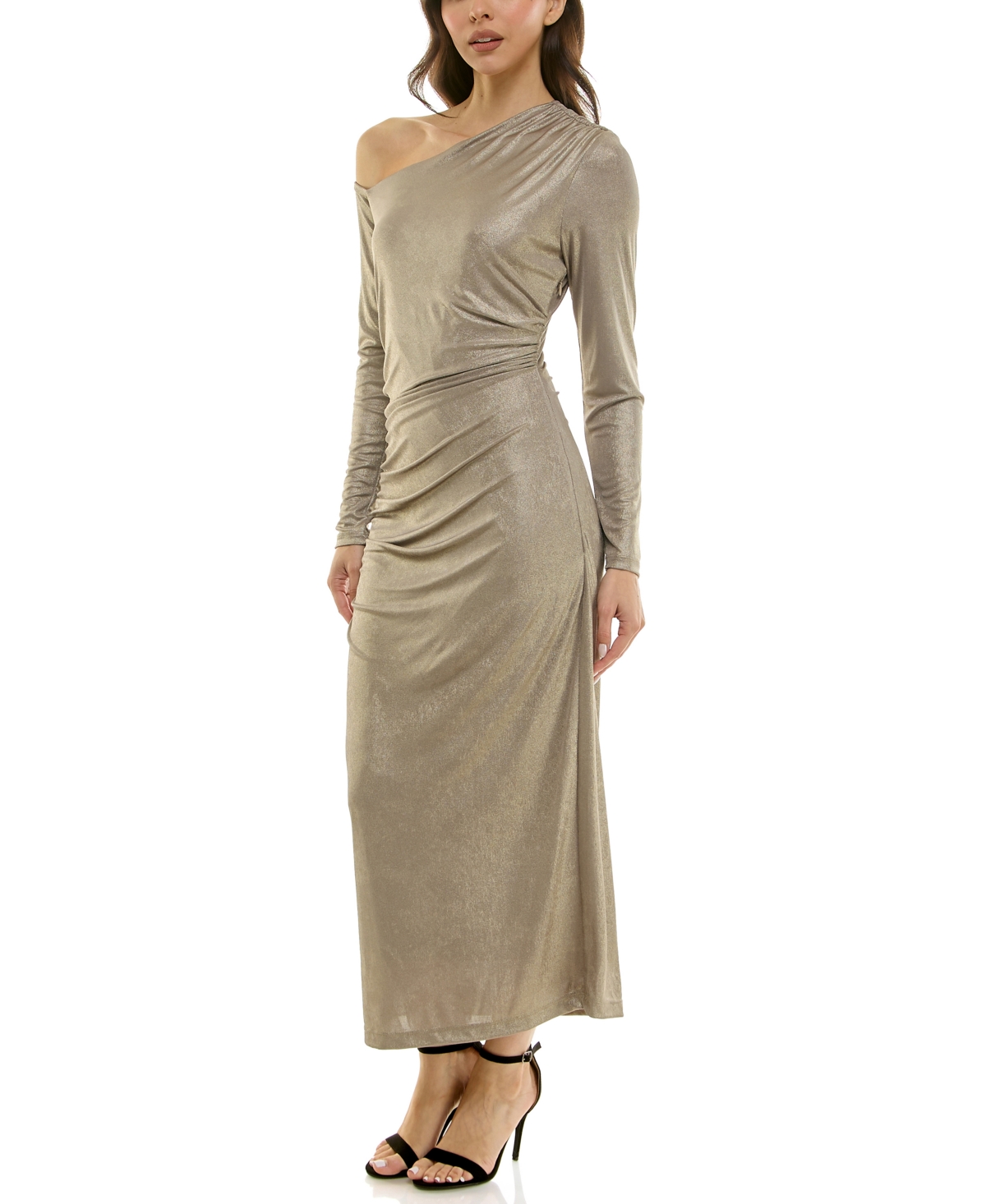 Taylor Maxi Dress In Gold