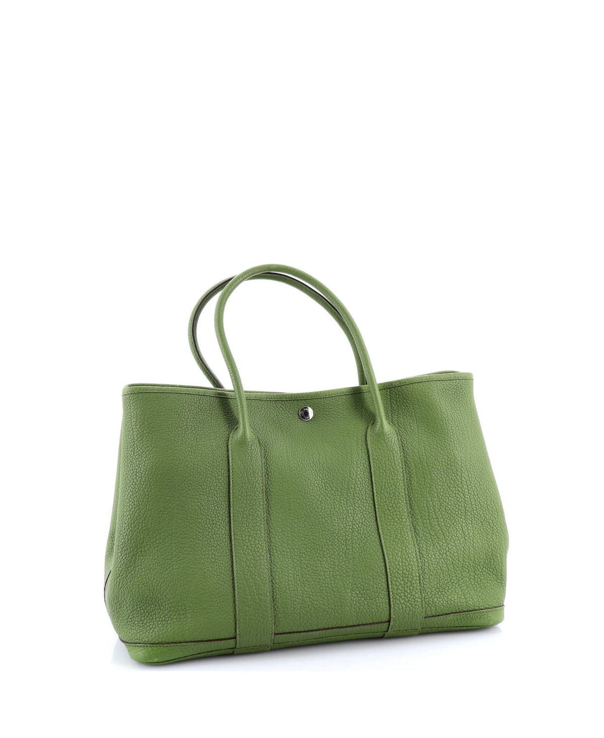 Pre-Owned HERMA‰S 36 Garden Party Tote Leather