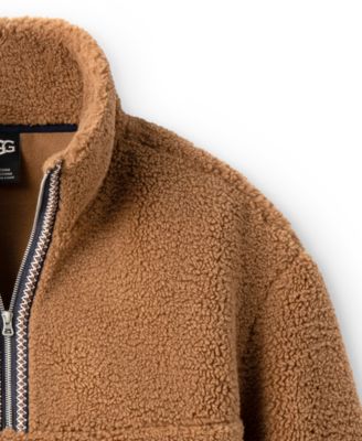 UGG Men's UGG Braid Half-Zip Sweater