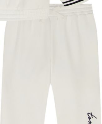 Girls' Toddler 2T-4T Oversized Hoodie and Graphic Joggers, 2-Piece Set