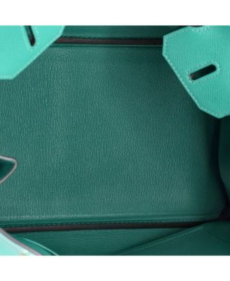 Birkin 30 Handbag Green Epsom with Gold Hardware