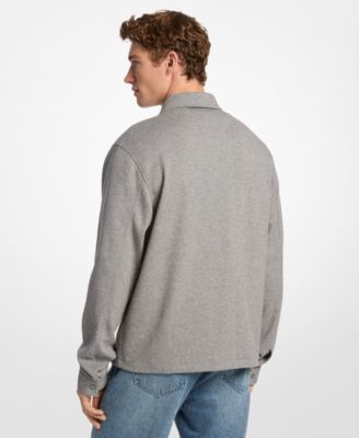 Men's Collared Long-Sleeve Jacket