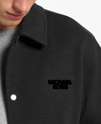 Men's Collared Long-Sleeve Jacket