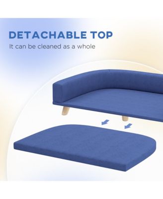 Dog Sofa Couch with Washable Cushion for Large Dogs, Cats,