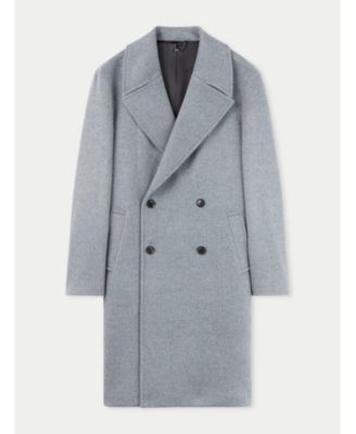 Men's Double-Breasted Cashmere Coat for Men