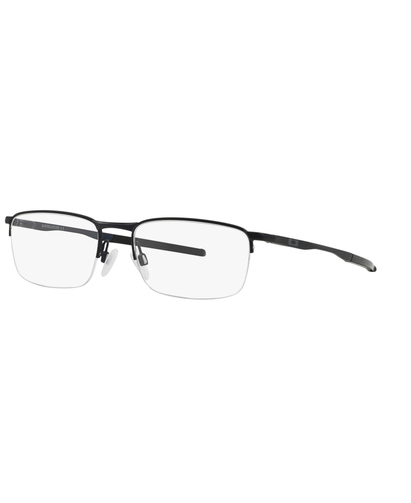 Мужские очки Oakley Man Rectangle Metal OX3174 Barrelhouseâ„¢ 0.5 Eyeglasses, цвет: Тёмный синий — фото 1