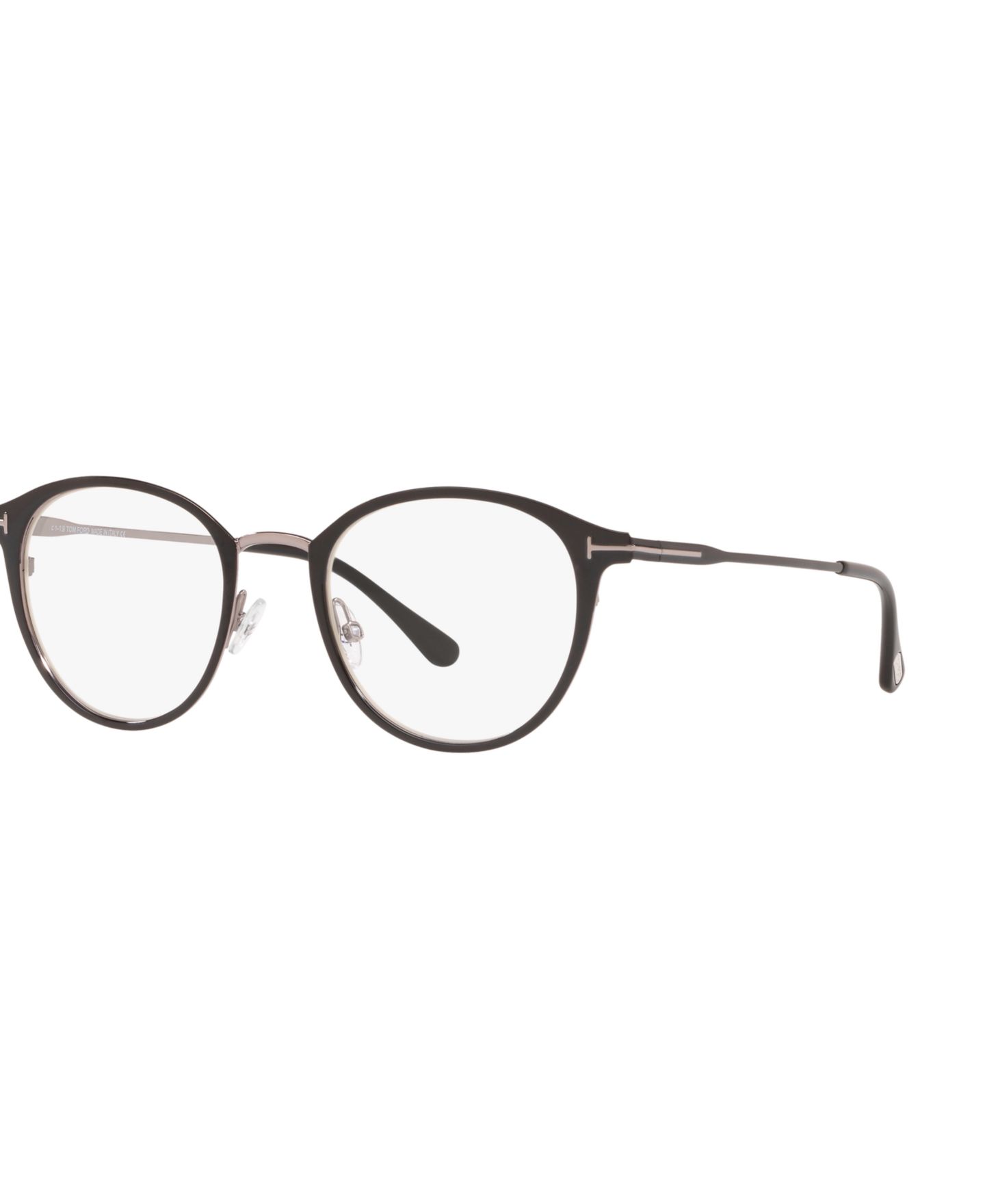Очки Tom Ford Unisex Oval Metal FT5528-B Eyeglasses, цвет: Чёрный — фото 1